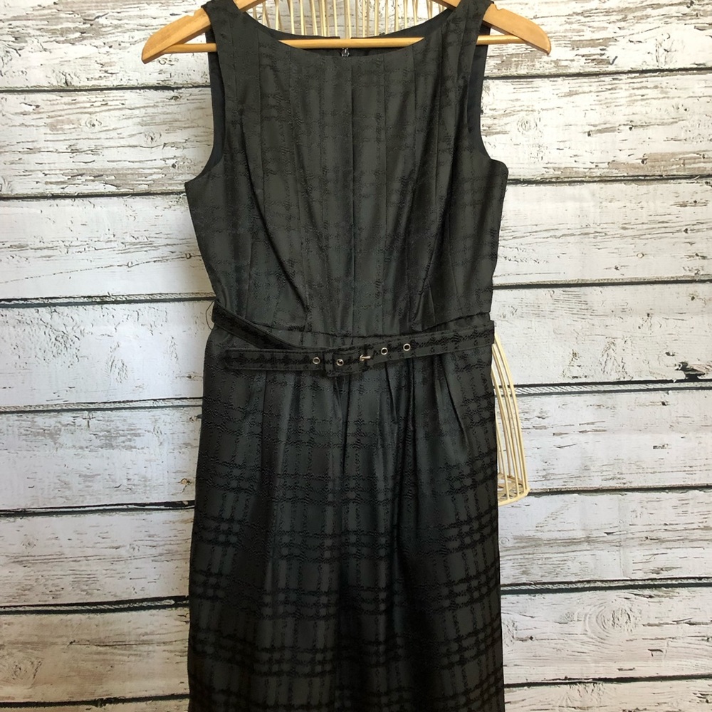 Max & Cleo printed black dress. NWOT